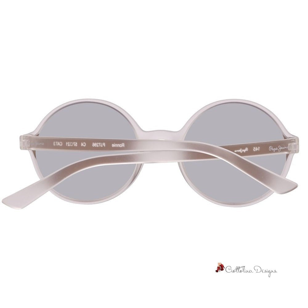 Transparent Plastic Sunglasses