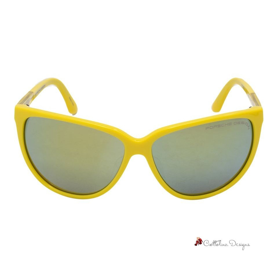 Yellow Acetate Sunglasses