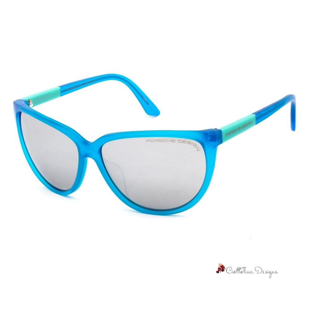 Blue Acetate Sunglasses