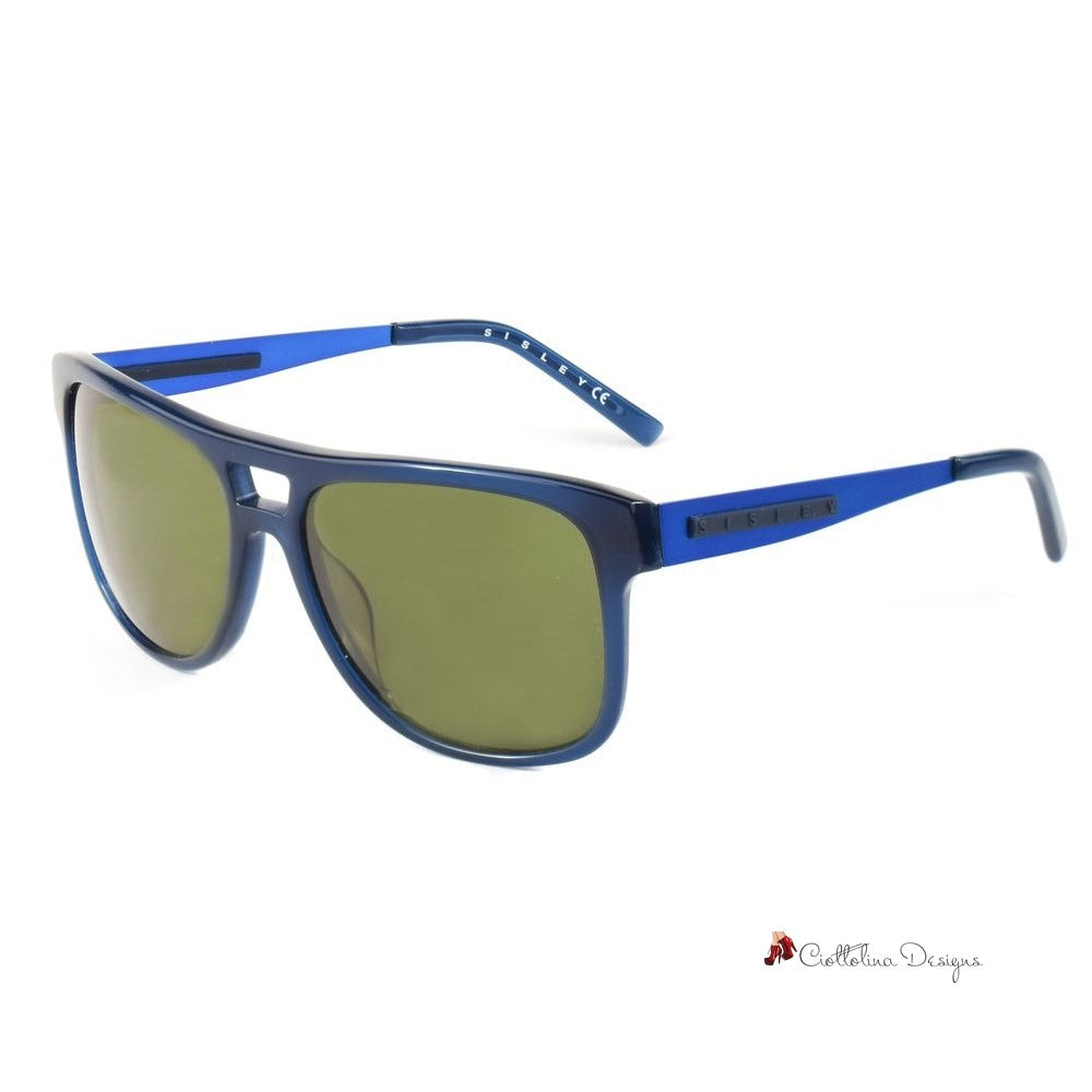 Blue Acetate Sunglasses