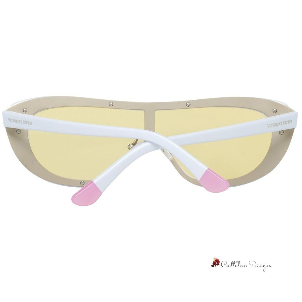 White Plastic Sunglasses