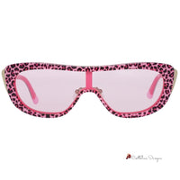 Pink Plastic Sunglasses