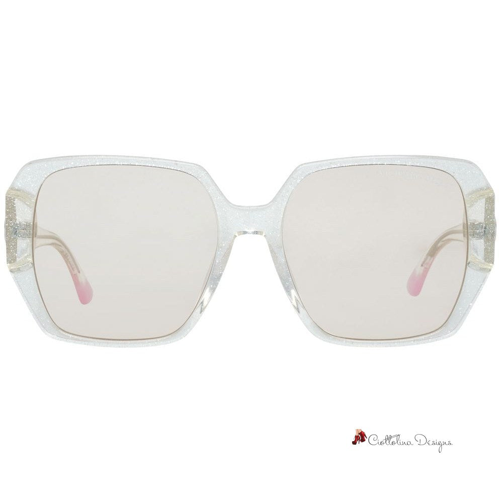 Transparent Plastic Sunglasses