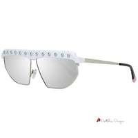 White Metal Sunglasses