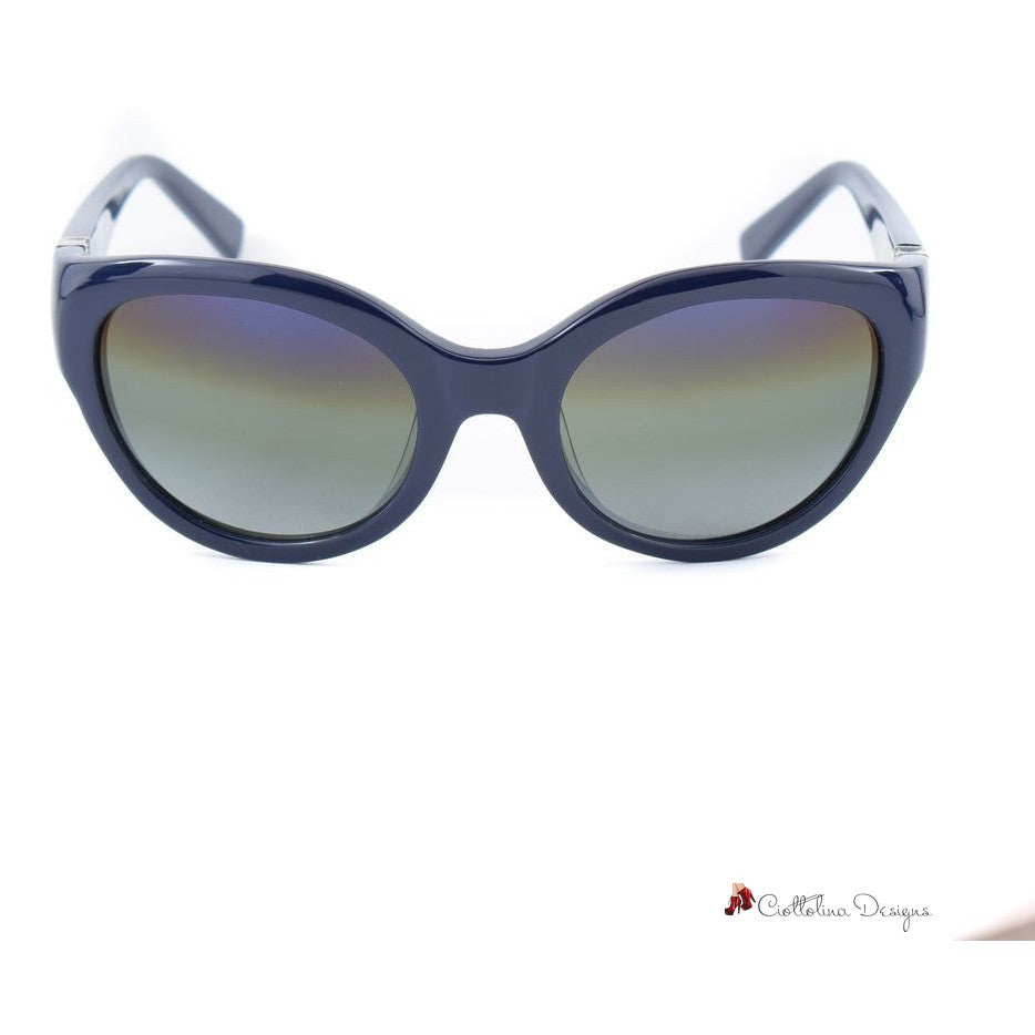 Blue Acetate Sunglasses