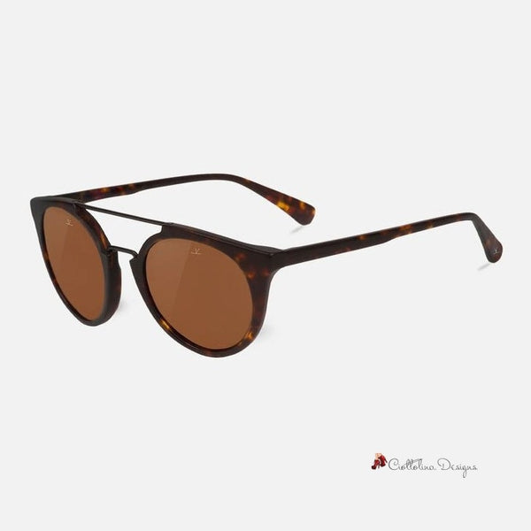 Brown Acetate Sunglasses