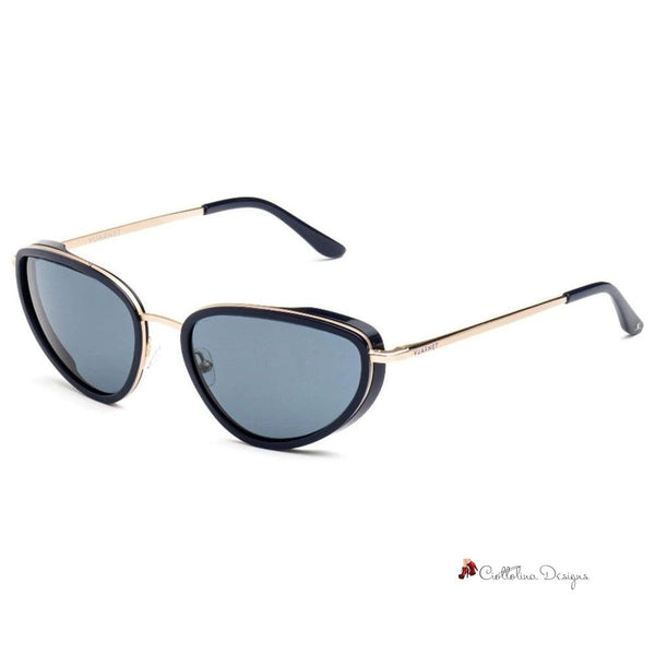 Gold Stainless Steel Sunglasses