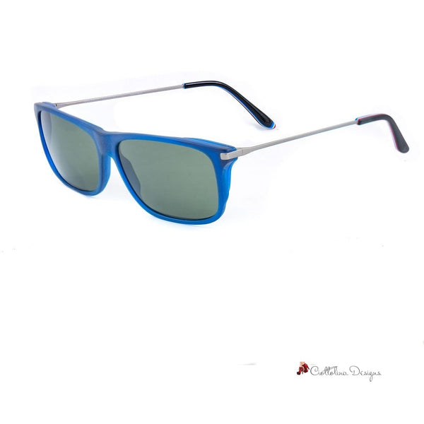 Gray Stainless Steel Sunglasses