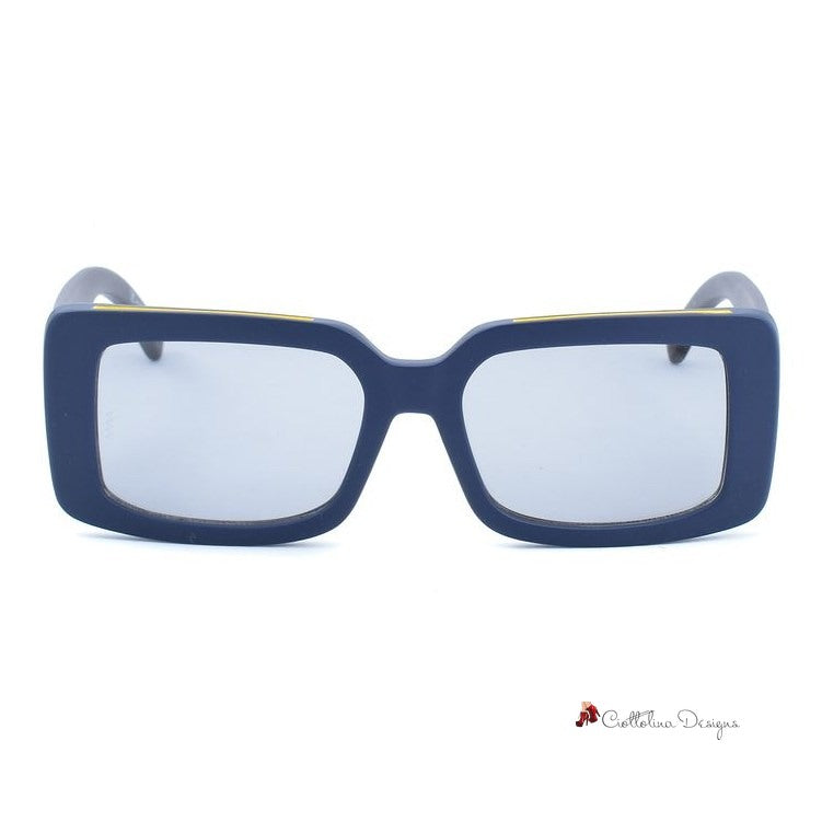 Blue Resin Sunglasses