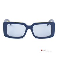 Blue Resin Sunglasses