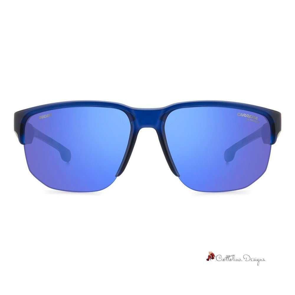 Blue Resin Sunglasses