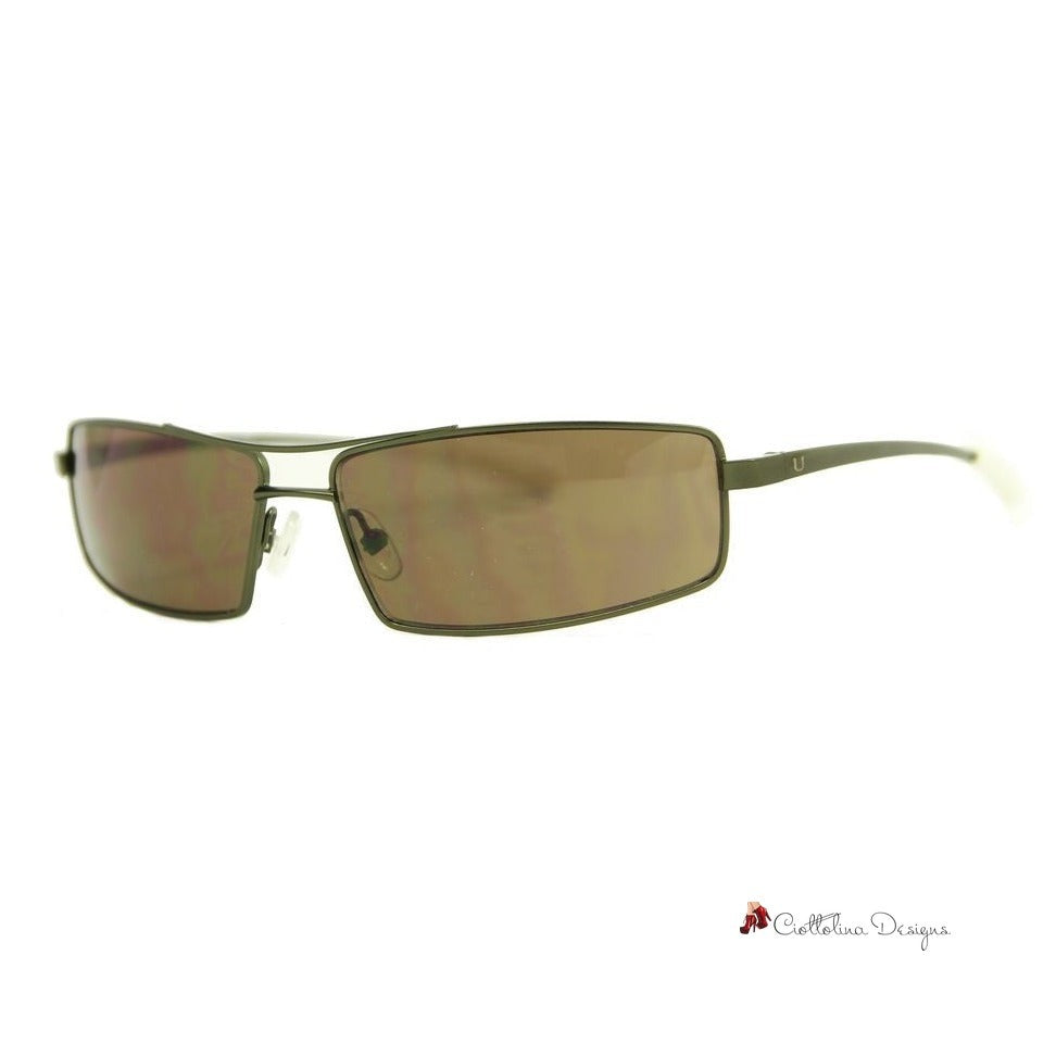 Green Metal Sunglasses