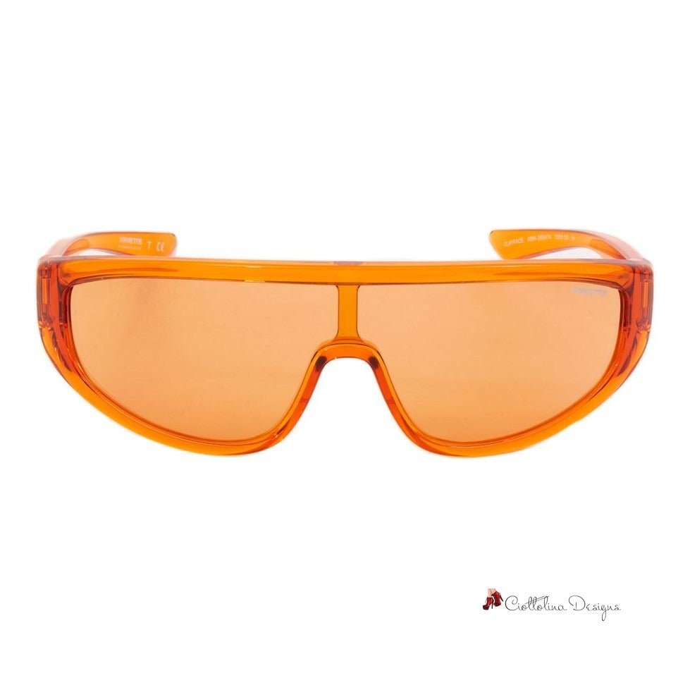 Orange Resin Sunglasses