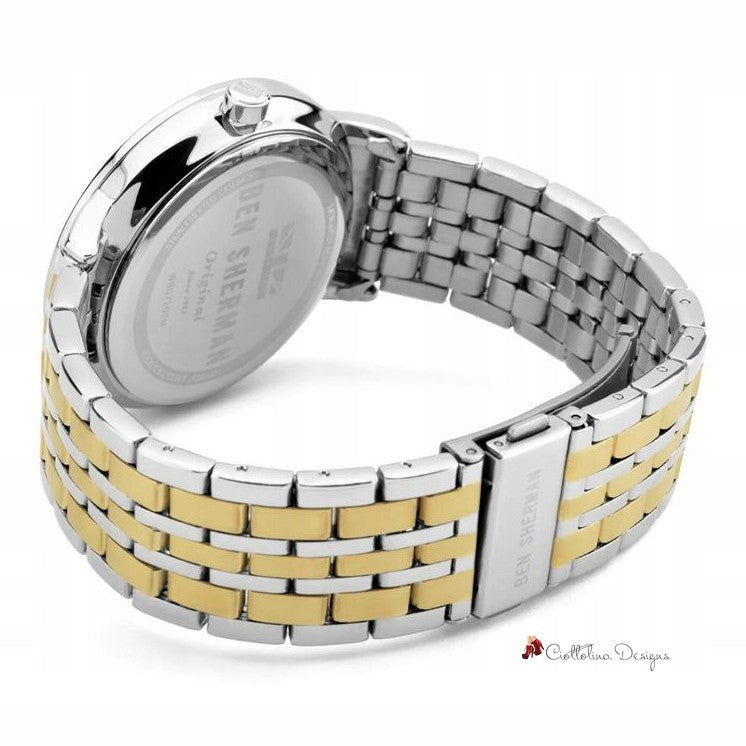 Gold Stainless Steel Watch