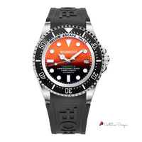 Black Rubber Watch