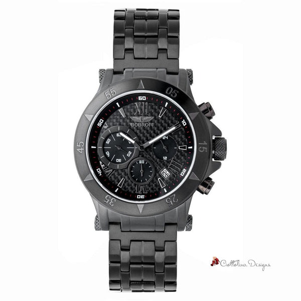 Black Steel Watch