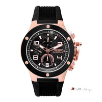 Black Rubber Watch