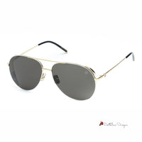 Gold Titanium Sunglasses