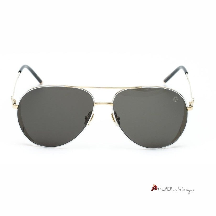 Gold Titanium Sunglasses