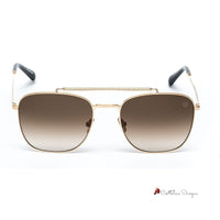 Gold Titanium Sunglasses