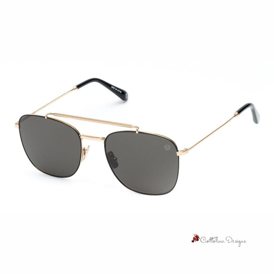 Gold Titanium Sunglasses