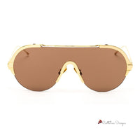 Gold Titanium Sunglasses