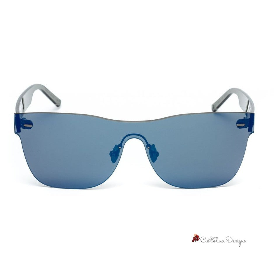 Blue Acetate Sunglasses