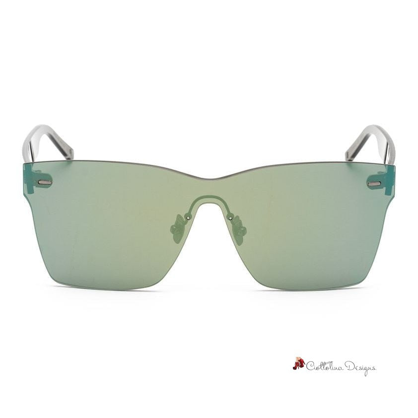 Green Acetate Sunglasses