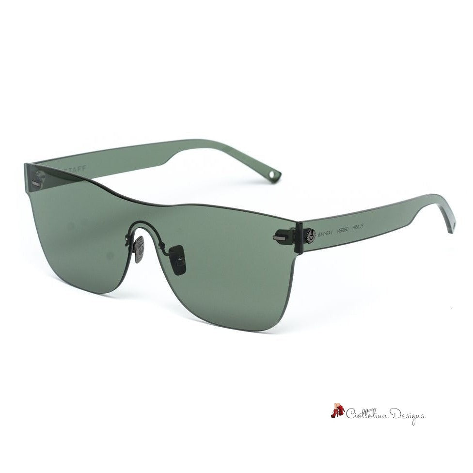 Green Acetate Sunglasses