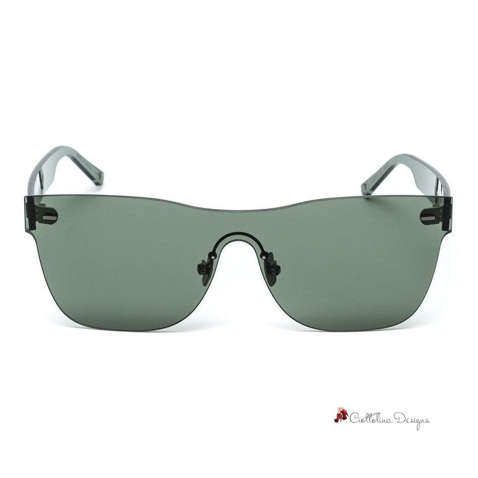 Green Acetate Sunglasses