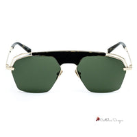 Gold Titanium Sunglasses