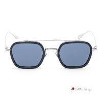 Blue Titanium Sunglasses