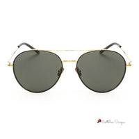 Gold Titanium Sunglasses