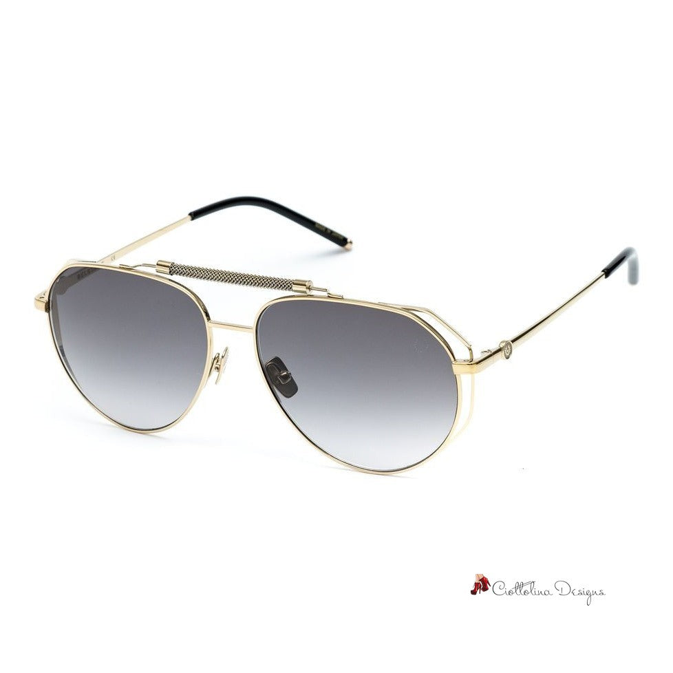 Gold Titanium Sunglasses