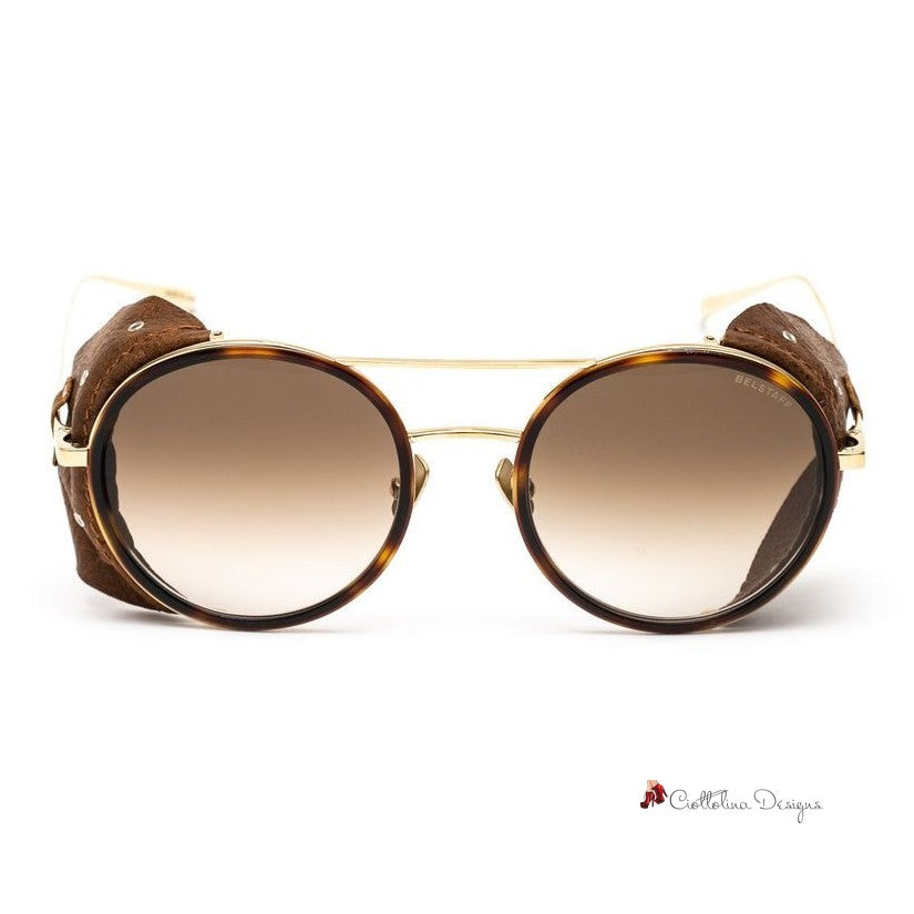 Gold Titanium Sunglasses