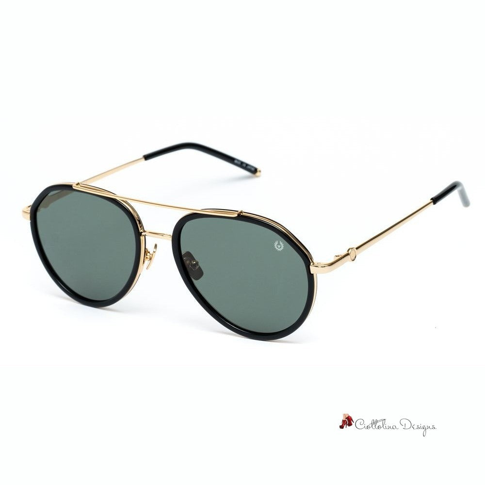 Gold Titanium Sunglasses