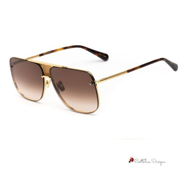 Gold Titanium Sunglasses