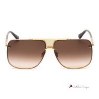 Gold Titanium Sunglasses