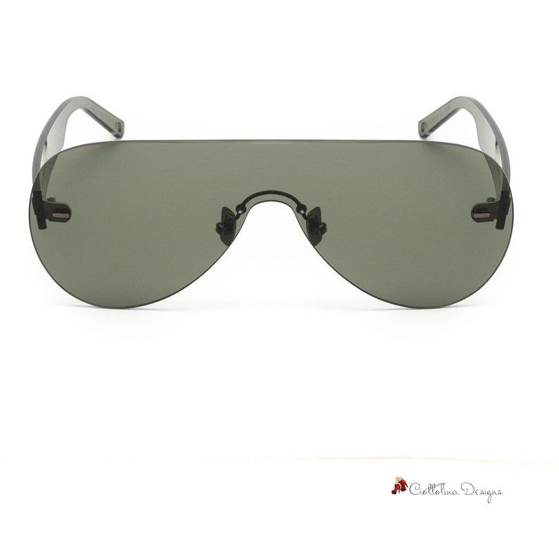 Green Acetate Sunglasses