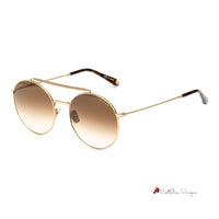 Gold Titanium Sunglasses