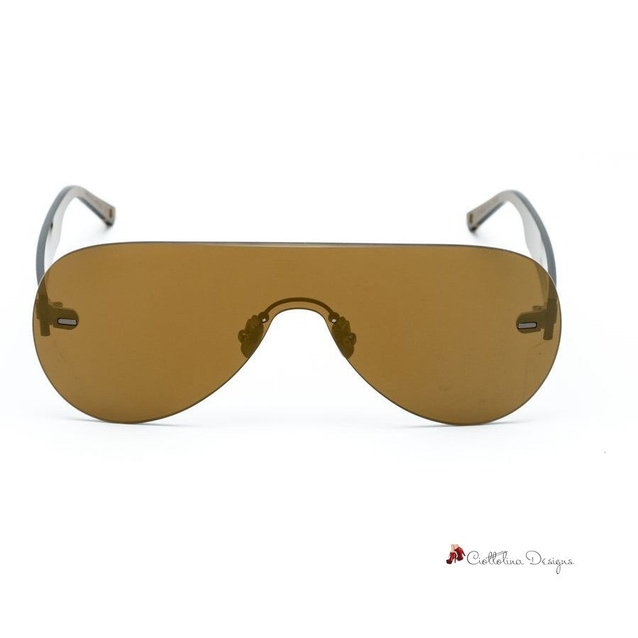 Brown Acetate Sunglasses