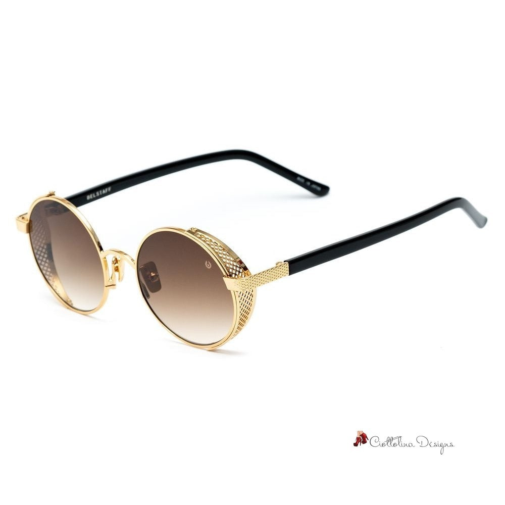 Gold Titanium Sunglasses