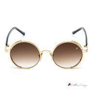 Gold Titanium Sunglasses