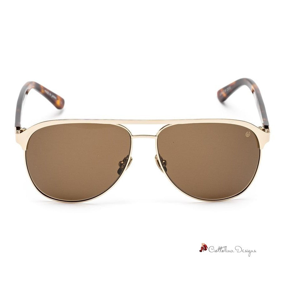 Gold Acetate Sunglasses