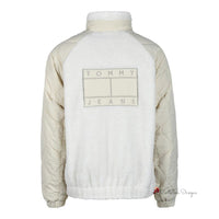 Cream Polyester Jacket