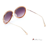 Purple Metal Sunglasses