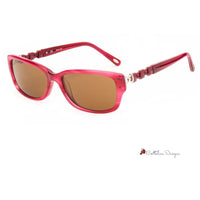 Pink Acetate Sunglasses