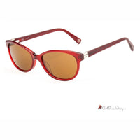 Red Acetate Sunglasses