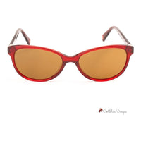 Red Acetate Sunglasses