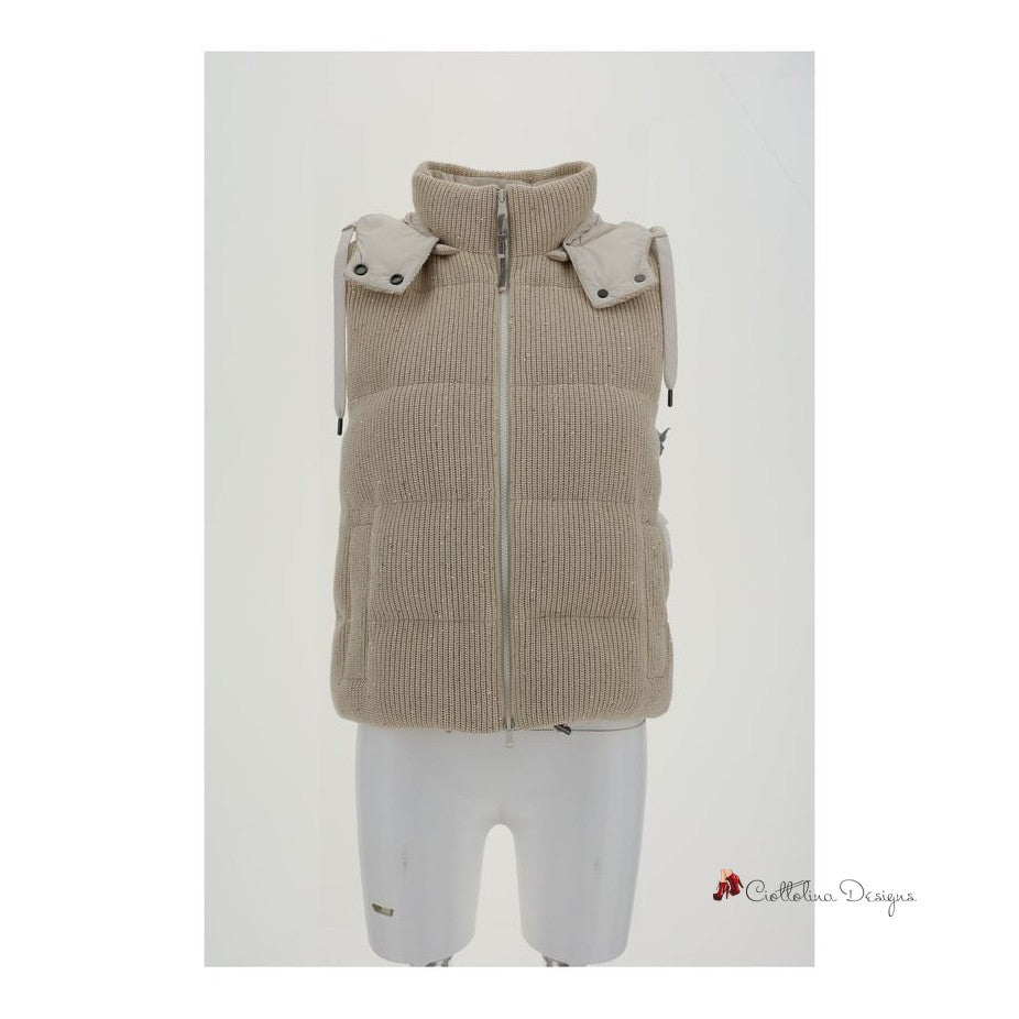 Hooded Down Vest